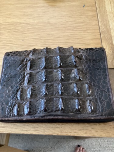 Vintage crocodile leather - vintage,