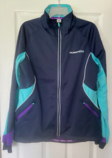 Muddy Fox Pure Cycling / Sports Jacket Navy/Turquoise  Size 16