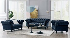 Curved chesterfield sofa - chesterfield,