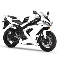 Unpainted motorcycle fairing - unpainted,