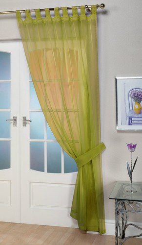 Plain voile curtain - voile,