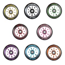 Alloy 100m Stunt Scooter Wheels + ABEC9 by TBF // Colour Choice Smooth Durable 