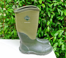 MUCK Boots Edgewater II Tall UK Size 7 Green Wellingtons
