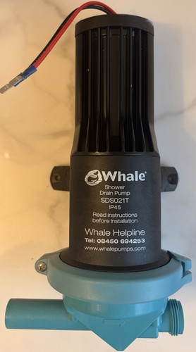 Whale shower waste pump - waste,