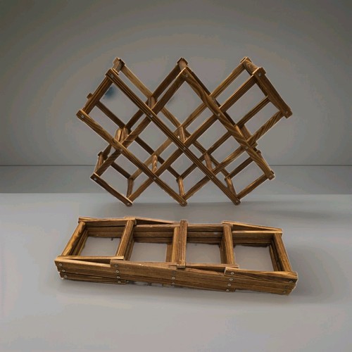 Vintage hutten foldable wooden - vintage,
