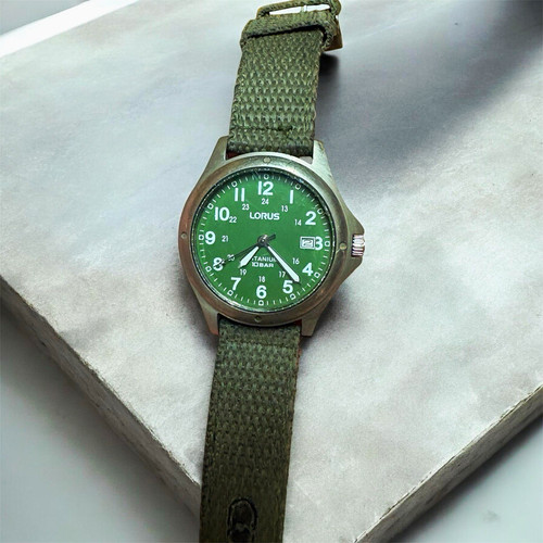 Lorus gents military titanium - military,