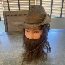 Henschel Hat Brown Leather