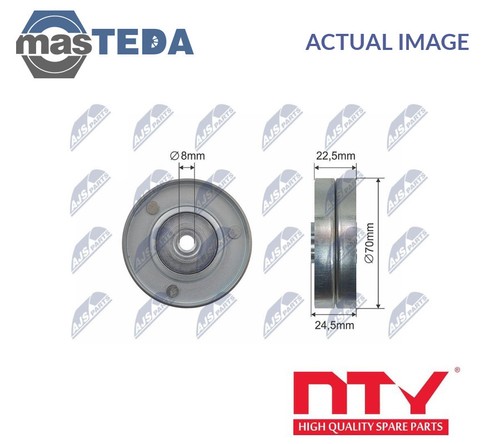 Rnk 039 ribbed belt guide - belt,