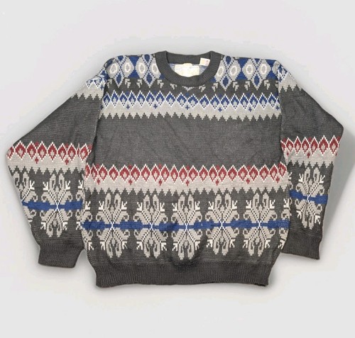 Vintage 80s 90s knit jumper - 80s,