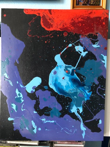 Oil painting - oil,