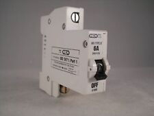 MEM MCB Type B 6 Amp M9 Single Pole 6A Memshield Circuit Breaker 61MB2 61MB