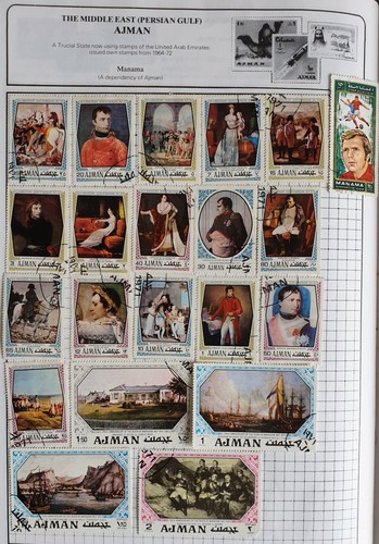 Ajman state stamps - state, stamps,