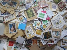 500g KILOWARE Great British postage stamps on paper ex charity