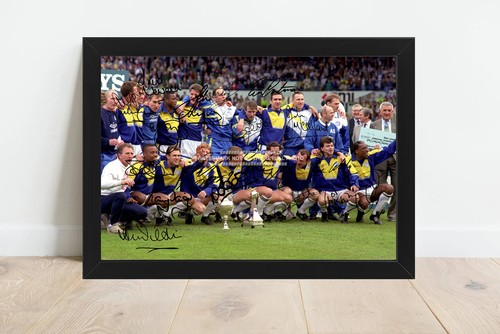 1992 fully signed photo - fully, framed