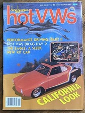 ~Dune Buggies Hot VWs March 1982 VOLKSWAGEN VW Beetle Bug Racing Magazine Bus