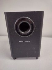 Orbitsound S2 Wireless Subwoofer Black Home Audio Speaker System --Untested--