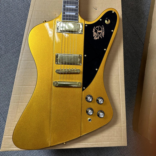Custom gold firebird - firebird, electric
