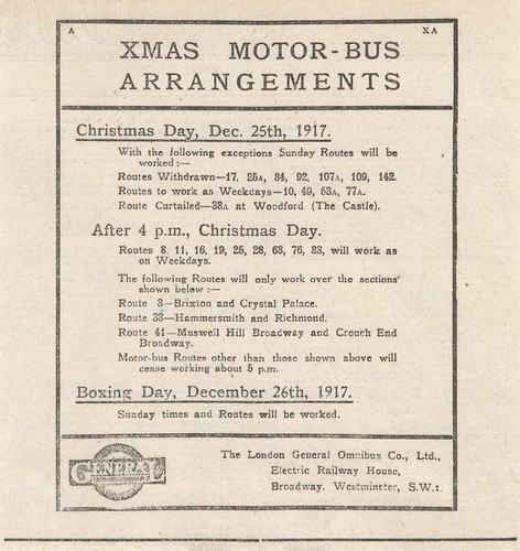 1917 london general omnibus - general,