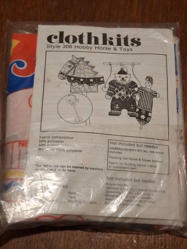 Clothkits vintage 1970s hobby - clothkits,