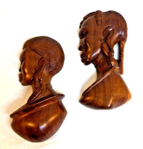 African head hangings - head,
