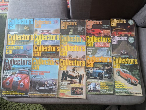 Job lot vintage car magazines - car,