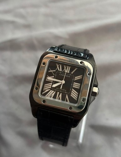Cartier santos 100 - santos,