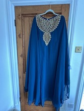 BNWT Ladies Batwing Abaya Teal