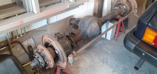 Series ton front axle - front,