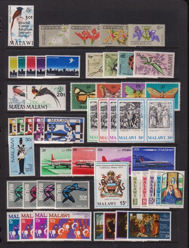 Malawi mint nh sets - 15,