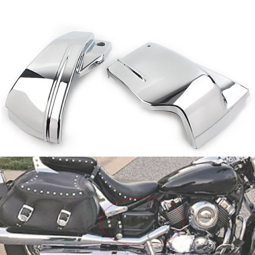 Chrome battery side - 2x, cover