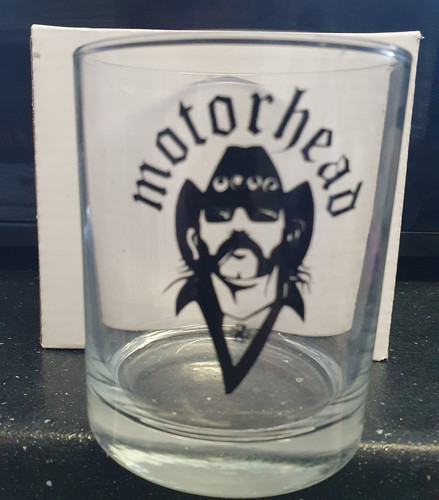 Lemmy motorhead mixer glass - motorhead,