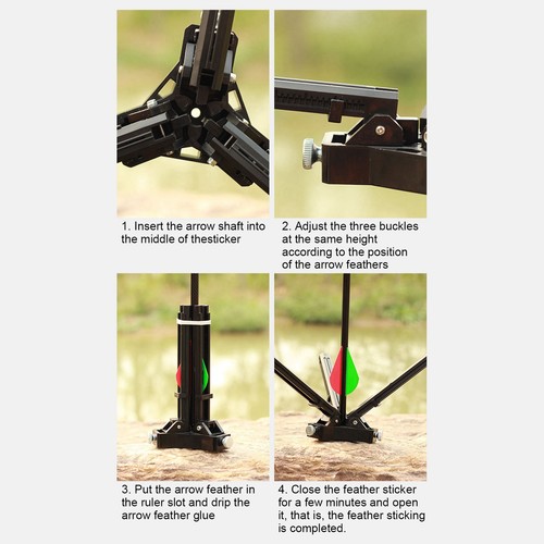 Fletching jig - (black)3d,