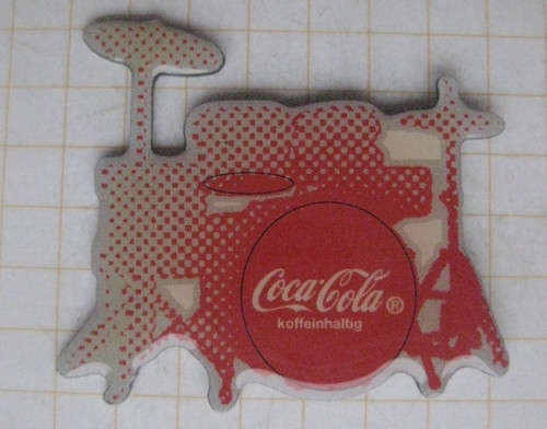 Coca cola music drum set - /,