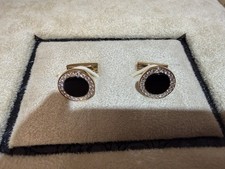BVLGARI rose gold Onyx Diamond