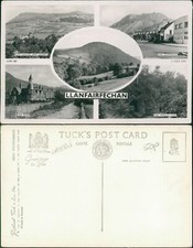 Llanfairfechan 5 Views Plas Huelog & Quarry Promenade River RP Real Photo Tucks