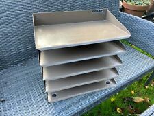 ORIGINAL VINTAGE BISLEY A4 METAL FILLING SHELF/TRAY MID CENTURY. WELL USED