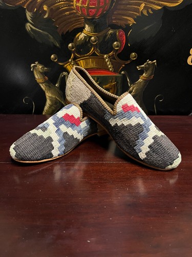 Mens kilim shoes made - shoes., from