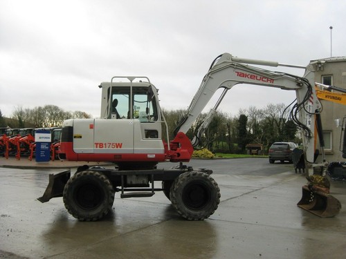 Takeuchi tb175w compact - takeuchi,