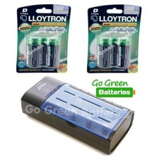 Lloytron Universal Charger + 4