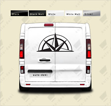 LARGE Compass Sticker Decal -