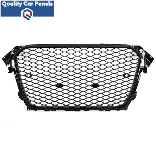 Front main grille gloss - front, black