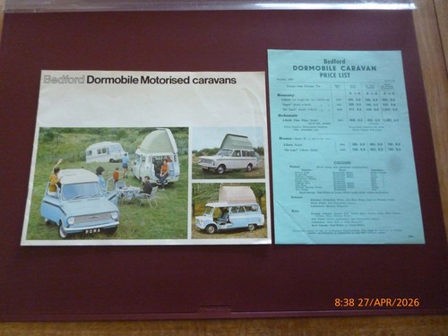 Bedford dormobile caravans - dormobile,