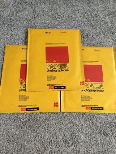 Kodak paper ektachrome rcf - 14,