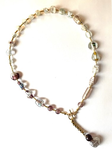 Murano necklace glass - murano,