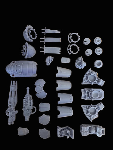 Grimdark mech warrior version - grimdark,