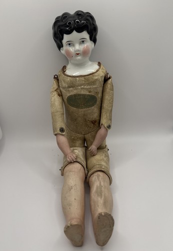 Antique german china head - head, doll