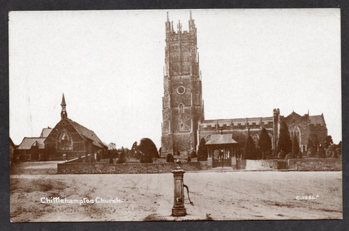 Postcard chittlehampton - chittlehampton, nr