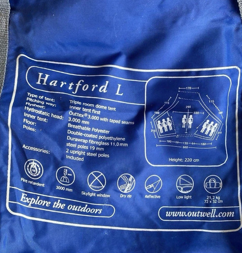 Outwell hartford large - large, berth