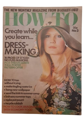 Vintage 1974 how magazine - how, to
