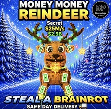 Money reindeer - money,